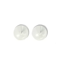 Varillas Y Accesorios>Juego De 2 Soportes Metálicos Adhesivos