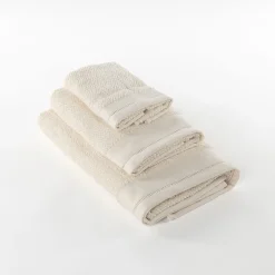 Toallas De Baño>Juego de 3 toallas de baño ROME natural