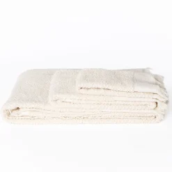 Toallas De Baño>Juego de 3 toallas de baño ZOE natural