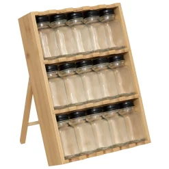 5five Cajas Y Frascos>Juego de especieros CUISINE de bambú