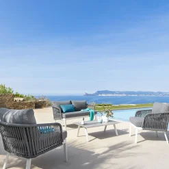 hespéride Conjuntos De Jardín>Juego De Jardín Barcelone 4 Plazas