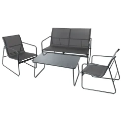 hespéride Conjuntos De Jardín>Juego de jardín en textileno gris