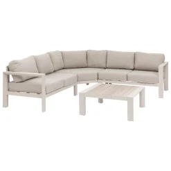 hespéride Conjuntos De Jardín>Juego de jardín esquinero ÉVASION beige