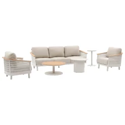 hespéride Conjuntos De Jardín>Juego de jardín OLIMIO de aluminio