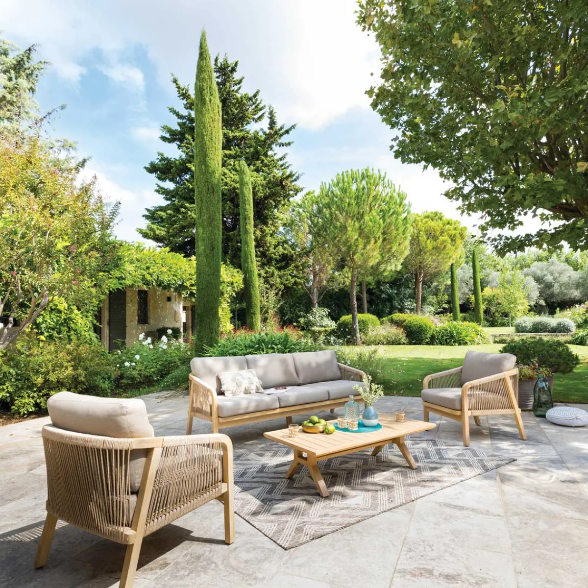 hespéride Conjuntos De Jardín>Juego De Jardín Papouasie Acacia