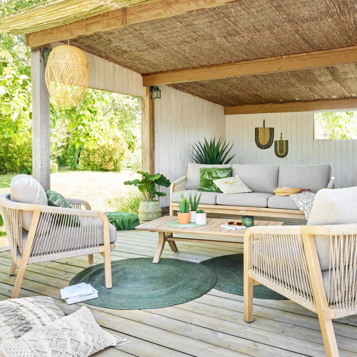 hespéride Conjuntos De Jardín>Juego De Jardín Papouasie Acacia