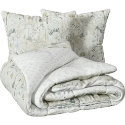 atmosphera Edredones Y Colchas>Juego funda nórdica estampada SONIE 240x220cm