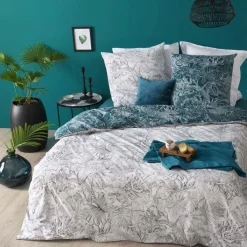 atmosphera Sábanas Y Protectores>Juego funda nórdica y 2 fundas de almohada JUNGLE