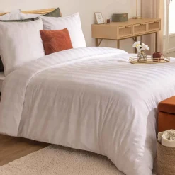 atmosphera Edredones Y Colchas>Juego funda nórdica y 2 fundas de almohada ISADORA