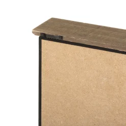 atmosphera Accesorios|Estilo Contemporaneo>Llavero De Pared Flower Mdf 26x38Cm