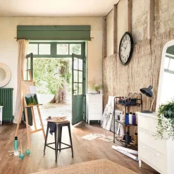 atmosphera Lámparas De Mesa>Lámpara De Mesa Celia De Metal Gris