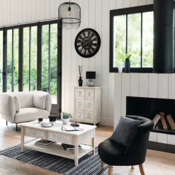 atmosphera Lámparas De Mesa|Estilo Contemporaneo>Lámpara De Mesa Gota Cerámica 24x38Cm