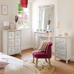 atmosphera Lámparas De Mesa>Lámpara De Mesa Keli Dorada Metal 45Cm