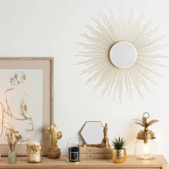 atmosphera Lámparas De Mesa|Estilo Contemporaneo>Lámpara De Mesa Piña 16x33Cm