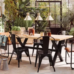 atmosphera Lámparas De Techo|Estilo Contemporaneo>Lámpara De Techo C/3 Focos 80x25x100Cm