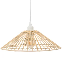 atmosphera Lámparas De Techo|Estilo Oriental>Lámpara de techo MAHE beige de bambú