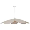 atmosphera Lámparas De Techo>Lámpara de techo PETALA beige 100cm
