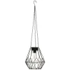 atmosphera Complementos>Lámpara Solar Colgante Negra 19x20.5Cm