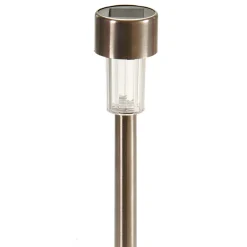 Complementos>Lámpara Solar De Acero Inoxidable
