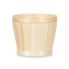Jarrones Y Vasos>Maceta beige de bambú 19cm
