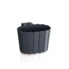 Complementos>Maceta Boardee Hook Antracita 13x19x21Cm