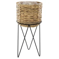 atmosphera Jarrones Y Vasos|Estilo Étnico>Maceta C/Soporte Tamaño 2/2 25x54x25Cm