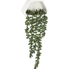 Plantas Y Flores Artificiales>Maceta De Cerámica Con Planta