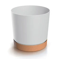 Complementos>Maceta TUBO PM blanca 14,7x14,8x14,8cm