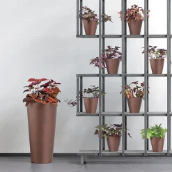 Complementos>Maceta Tubus Slim Corten 57x30Cm