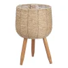 Jarrones Y Vasos>Macetero de fibra natural 39cm