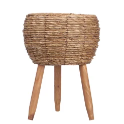 Jarrones Y Vasos|Estilo Étnico>Macetero fibra natural 37cm