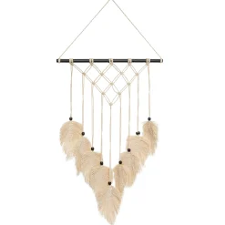 atmosphera Accesorios|Estilo Étnico>Macramé SAFARI beige 68x45cm