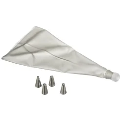 secret d'gourmet Moldes Y Otros Utensilios De Cocina>Manga Pastelera Con 4 Boquillas