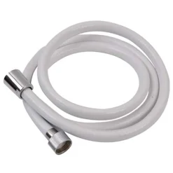 Accesorios De Baño>Manguera De Ducha De Pvc Blanca 200Cm