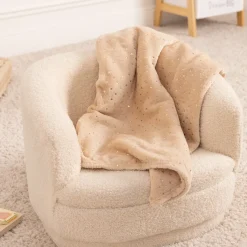 Niños atmosphera4kids Téxtil>Manta Berlingot Beige 75x100Cm