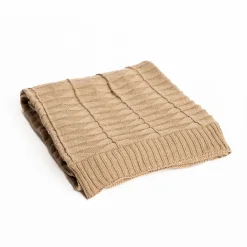 hôma Mantas>Manta CHEVRON beige 130x160cm