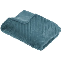 atmosphera Mantas>Manta Geo 3D Azul 120x160Cm