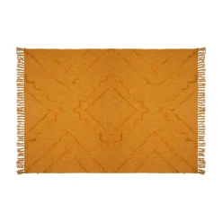 atmosphera Mantas>Manta Inca Ocre 130x180Cm