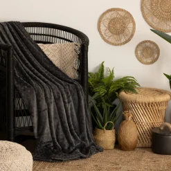 atmosphera Mantas>Manta Rombos 3D Gris 180x230Cm