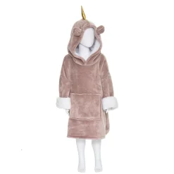 Niños atmosphera4kids Téxtil>Manta Sudadera Capucha Unicornio 60x95Cm