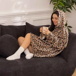 Mantas>Manta Sudadera Con Capucha Dots