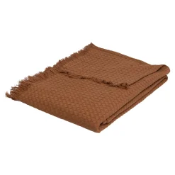 atmosphera Mantas>Manta Waffle The Floral Terracota 130x180cm