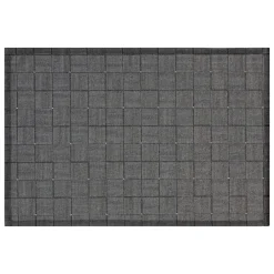 secret d'gourmet Manteles, Servilletas Y Manteles Individuales>Mantel individual geométrico negro 30x45cm