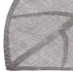 secret d'gourmet Manteles, Servilletas Y Manteles Individuales>Mantel Individual Hoja Gris 50x33Cm