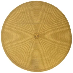 secret d'gourmet Manteles, Servilletas Y Manteles Individuales>Mantel individual TEXALINE redondo moztaza 38cm