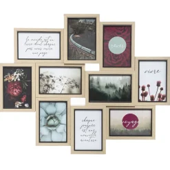 atmosphera Marcos Y Fotos>Marco De Fotos Múltiple 10 Fotos 58x49Cm