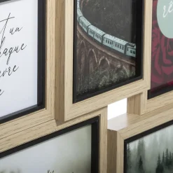 atmosphera Marcos Y Fotos>Marco De Fotos Múltiple 10 Fotos 58x49Cm