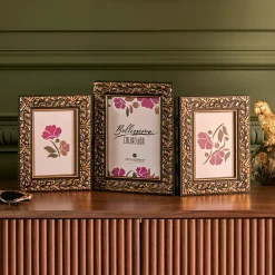 atmosphera Marcos Y Fotos>Marco fotos para 3 fotos BELISSIMA negro