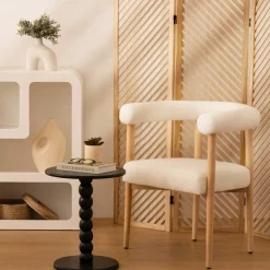 atmosphera Mesas Bajas Y Auxiliares|Estilo Contemporaneo>Mesa Auxiliar Chamlo Mdf Negro