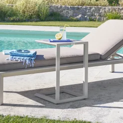 hespéride Mesas De Jardín>Mesa auxiliar EVASION argile